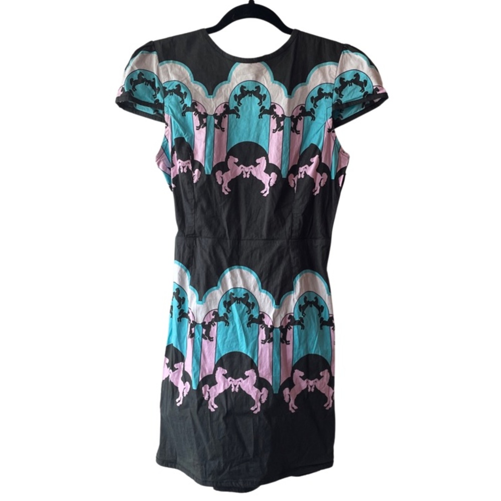 Funky open back dress